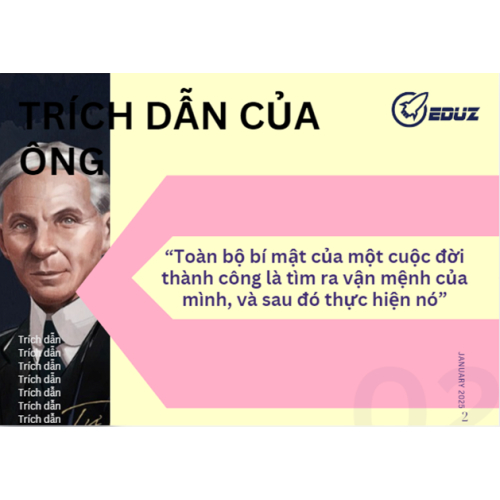 2. Tư tưởng của Henry Ford